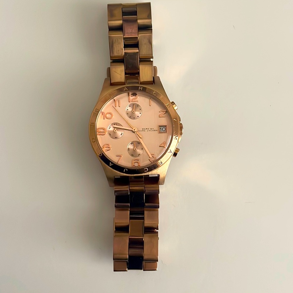 Rose gold Marc by Marc Jacobs watch
